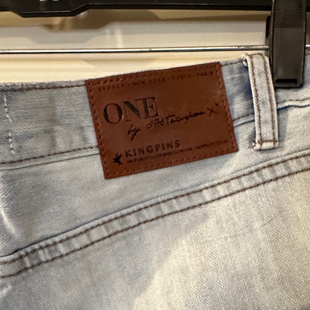 One Teaspoon Light Blue Relaxed Jeans - Picture 4 of 5